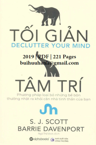 Tối Giản Tâm Trí (NXB Công Thương 2019) - Barrie Davenport, 221 Trang