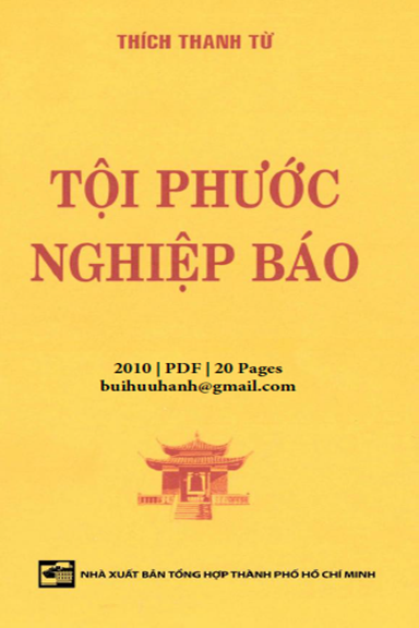 Tội Phước Nghiệp Báo (NXB Tổng Hợp 2010) - Thích Thanh Từ, 20 Trang