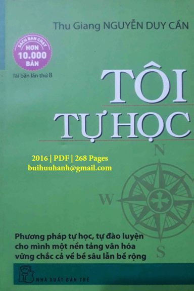 Tôi Tự Học (NXB Trẻ 2016) - Nguyễn Duy Cần, 268 Trang