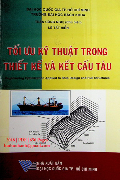 Tối Ưu Kỹ Thuật Trong Thiết Kế Và Kết Cấu Tàu (NXB Đại Học Quốc Gia 2018) - Lê Tất Hiển, 656 Trang