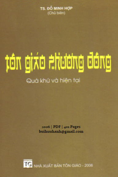 Tôn Giáo Phương Đông Quá Khứ Và Hiện Tại (NXB Tôn Giáo 2006) - Đỗ Minh Hợp, 401 Trang