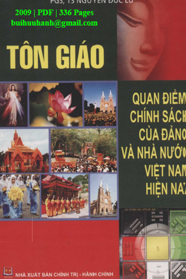 Tôn Giáo-Quan Điểm Chính Sách Của Đảng Và Nhà Nước Việt Nam Hiện Nay - Nguyễn Đức Lữ, 336 Trang