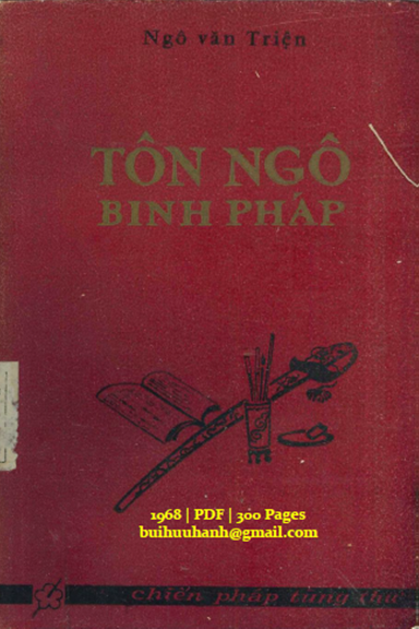 Tôn Ngô Binh Pháp (NXB Hoa Tiên 1968) - Ngô Văn Triện, 300 Trang