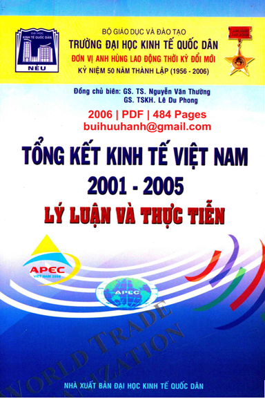 Tổng Kết Kinh Tế Việt Nam 2001-2005 Lý Luận Và Thực Tiễn - Nguyễn Văn Thường, 484 Trang