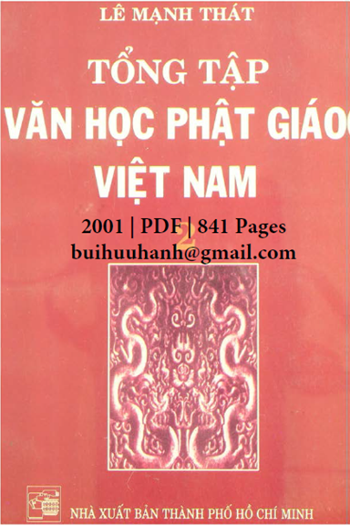 Tổng Tập Văn Học Phật Giáo Việt Nam Tập 2 (NXB Tổng Hợp 2001) - Lê Mạnh Thát, 841 Trang