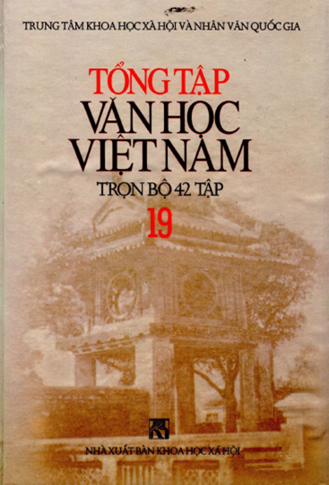 Tổng Tập Văn Học Việt Nam Tập 19 (NXB Khoa Học Xã Hội 2000) - Chương Thâu, 902 Trang