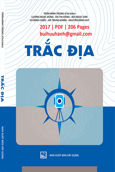 Trắc Địa (NXB Xây Dựng 2017) - Trần Đình Trọng, 206 Trang