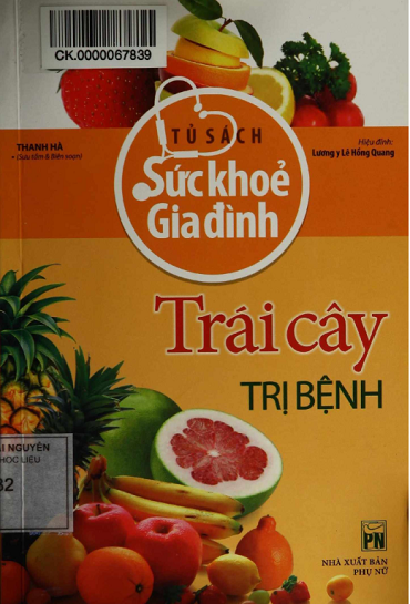 Trái Cây Trị Bệnh (NXB Phụ Nữ 2013) - Thanh Hà, 180 Trang