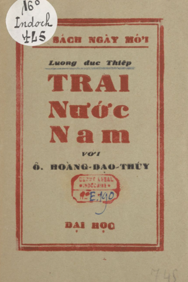 Trai Nước Nam Với Ông Hoàng Đạo Thúy (NXB Đại Học 1945) - Lương Đức Thiệp, 192 Trang