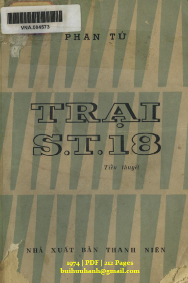 Trại S.T.18 (NXB Thanh Niên 1974) - Phan Tứ, 212 Trang