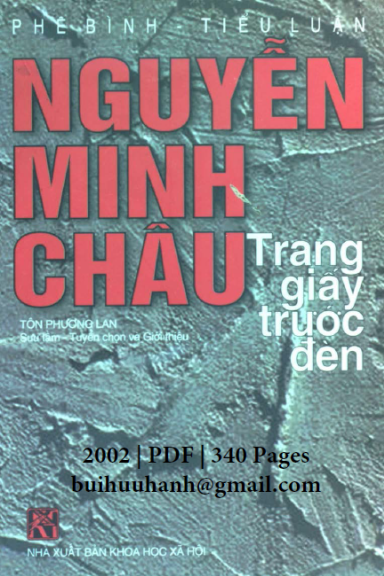 Trang Giấy Trước Đèn (NXB Khoa Học Xã Hội 2002) - Nguyễn Minh Châu, 340 Trang