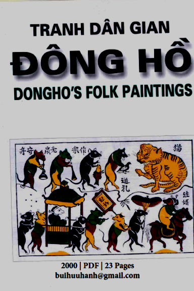 Tranh Dân Gian Đông Hồ (NXB Mỹ Thuật 2000) - Chu Quang Trứ, 23 Trang