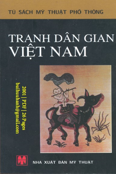Tranh Dân Gian Việt Nam (NXB Mỹ Thuật 2001) - Lê Thanh Đức, 26 Trang