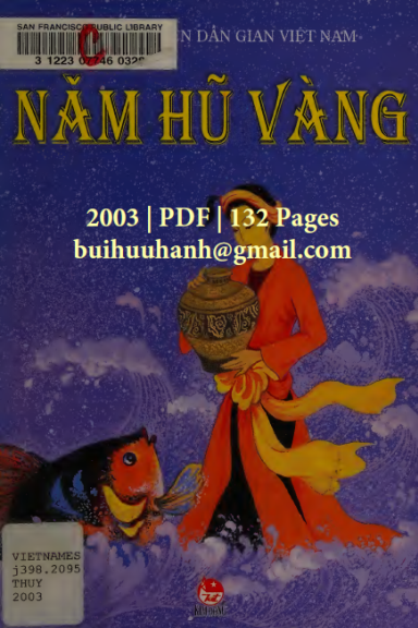 Tranh Truyện Dân Gian Việt Nam-Năm Hũ Vàng (NXB Kim Đồng 2003) - Thụy Anh, 36 Trang