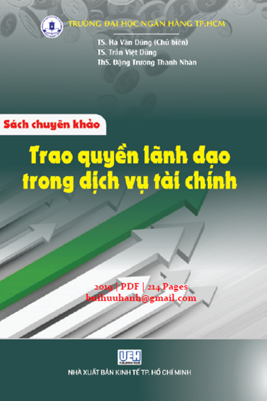 Trao Quyền Lãnh Đạo Trong Dịch Vụ Tài Chính (NXB Kinh Tế 2019) - Hà Văn Dũng, 214 Trang