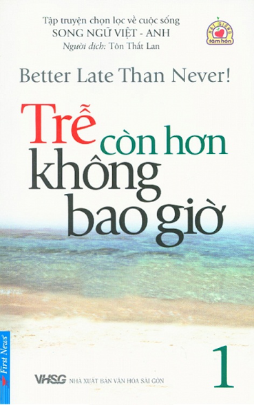 Trễ Còn Hơn Không Bao Giờ Tập 1 (NXB Văn Hóa Sài Gòn 2008) - Nhiều Tác Giả, 170 Trang