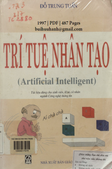 Trí Tuệ Nhân Tạo (NXB Giáo Dục 1997) - Đỗ Trung Tuấn, 487 Trang
