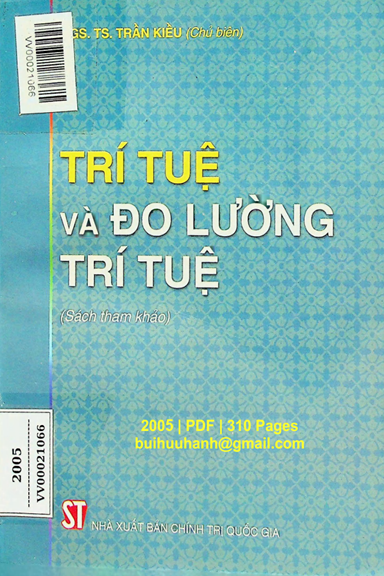 Trí Tuệ Và Đo Lường Trí Tuệ (NXB Chính Trị 2005) - Trần Kiều, 310 Trang