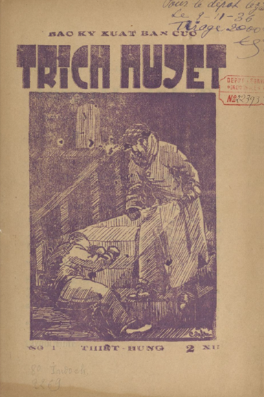 Trích Huyết Số 1-5,7 (NXB Bắc Kỳ 1936) - Thiết Hùng, 122 Trang