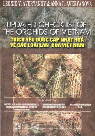 Trích Yếu Được Cập Nhật Hóa Về Các Loài Lan Của Việt Nam - Nhiều Tác Giả, 103 Trang