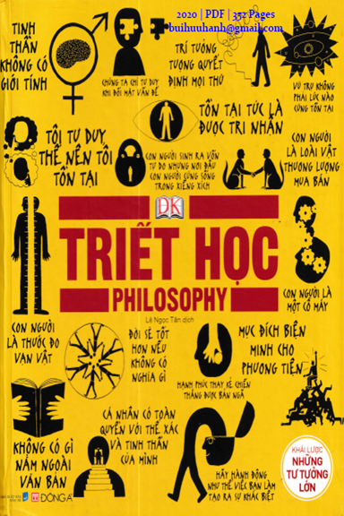 Triết Học-Khái Lược Những Tư Tưởng Lớn (NXB Dân Trí 2020) - Anna Hall, 352 Trang