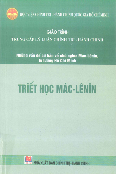 Triết Học Mác-Lênin (NXB Chính Trị 2011) - Trần Thành, 223 Trang
