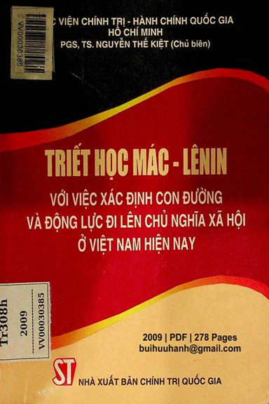 Triết Học Mác-Lênin Với Việc Xác Định Con Đường Và Động Lực Đi Lên Chủ Nghĩa Xã Hội Ở Việt Nam