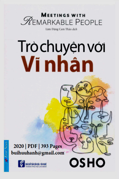 Trò Chuyện Với Vĩ Nhân (NXB Văn Hóa Văn Nghệ 2020) - Osho, 393 Trang