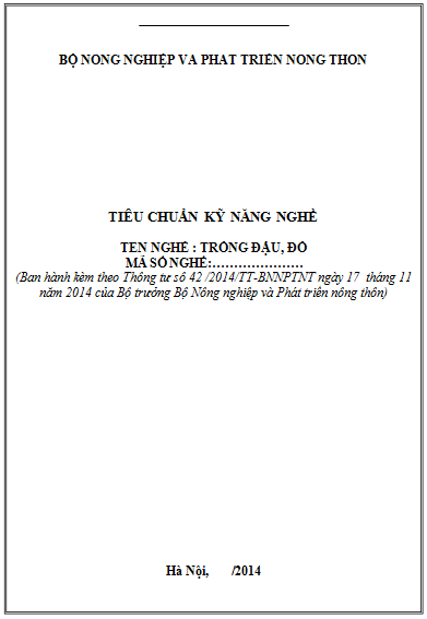 Trồng Đậu, Đỗ (NXB Hà Nội 2014) - Phạm Thanh Hải, 219 Trang