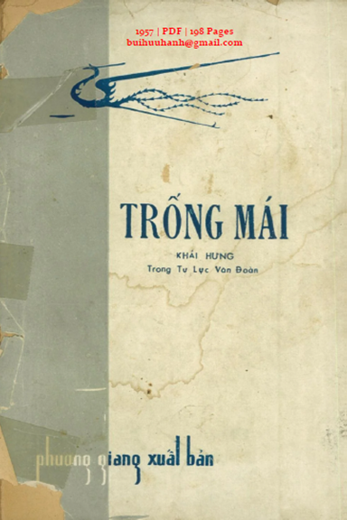 Trống Mái (NXB Phượng Giang 1957) - Khái Hưng, 198 Trang