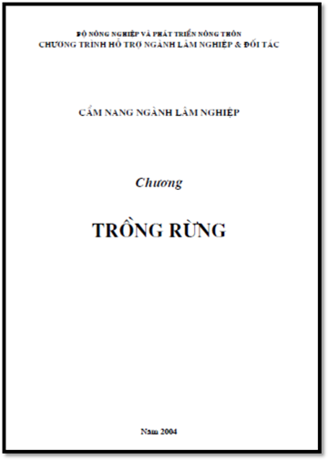 Trồng Rừng (NXB Giao Thông Vận Tải 2004) - Nguyễn Ngọc Bình, 114 Trang