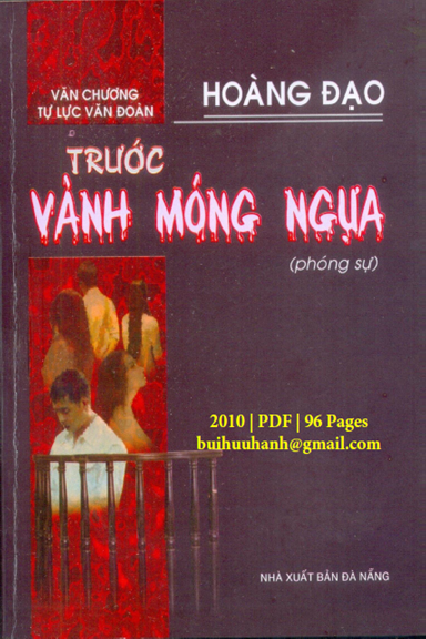 Trước Vành Móng Ngựa (NXB Đà Nẵng 2010) - Hoàng Đạo, 96 Trang
