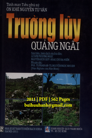 Trường Lũy Quảng Ngãi (NXB Từ Điển Bách Khoa 2011) - Nguyễn Tử Vân, 562 Trang
