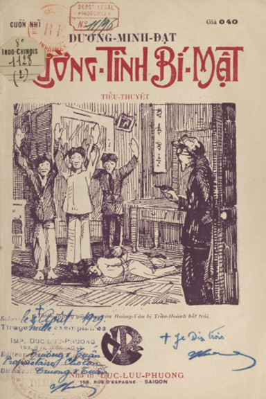Trường Tình Bí Mật Cuốn 2 (NXB Đức Lưu Phương 1929) - Dương Minh Đạt, 36 Trang