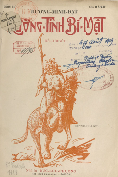 Trường Tình Bí Mật Cuốn 4 (NXB Đức Lưu Phương 1929) - Dương Minh Đạt, 36 Trang