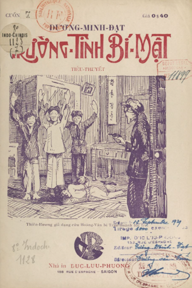 Trường Tình Bí Mật Cuốn 7 (NXB Đức Lưu Phương 1929) - Dương Minh Đạt, 36 Trang