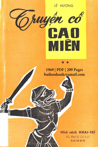 Truyện Cổ Cao Miên Quyển 2 (NXB Khai Trí 1969) - Lê Hương, 209 Trang