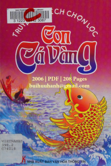 Truyện Cổ Tích Chọn Lọc-Con Cá Vàng (NXB Văn Hóa Thông Tin 2006) - Ngọc Mai, 208 Trang