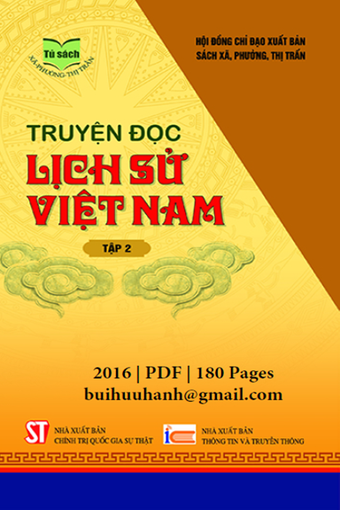 Truyện Đọc Lịch Sử Việt Nam Tập 2 (NXB Chính Trị 2016) - Đinh Xuân Lâm, 180 Trang