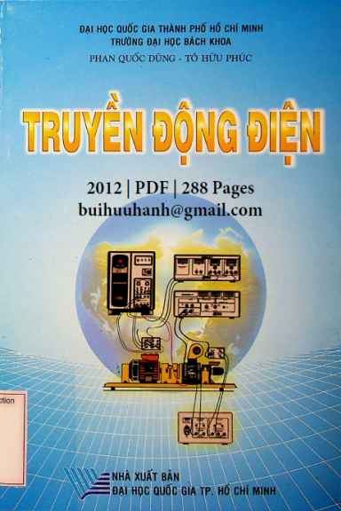 Truyền Động Điện (NXB Đại Học Quốc Gia 2012) - Phan Quốc Dũng, 288 Trang
