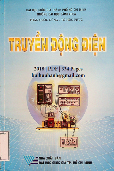 Truyền Động Điện (NXB Đại Học Quốc Gia 2018) - Phan Quốc Dũng, 334 Trang