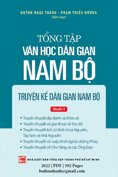 Truyện Kể Dân Gian Nam Bộ Quyển 2 (NXB Tổng Hợp 2022) - Huỳnh Ngọc Trảng, 592 Trang