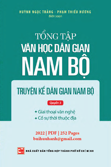 Truyện Kể Dân Gian Nam Bộ Quyển 3 (NXB Tổng Hợp 2022) - Huỳnh Ngọc Trảng, 252 Trang
