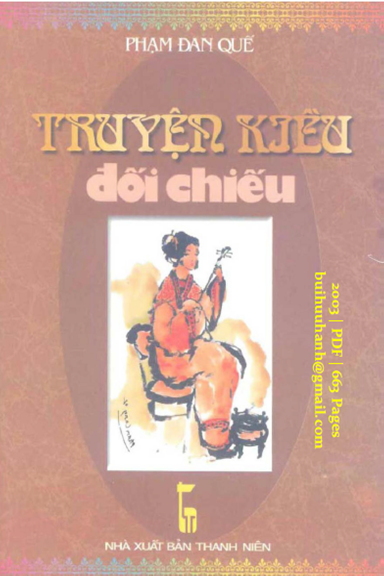 Truyện Kiều Đối Chiếu (NXB Thanh Niên 2003) - Phạm Đan Quế, 663 Trang