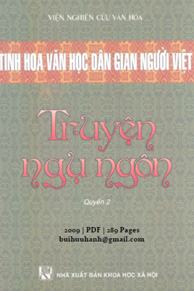 Truyện Ngụ Ngôn Quyển 2 (NXB Khoa Học Xã Hội 2009) - Nguyễn Xuân Kính, 289 Trang