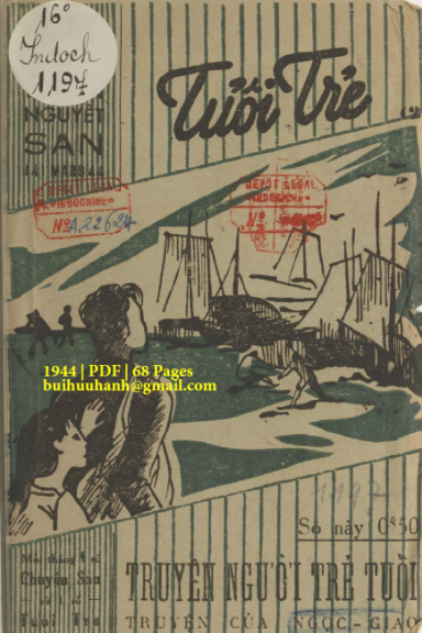 Truyện Người Trẻ Tuổi (NXB Tân Dân 1944) - Ngọc Giao, 68 Trang