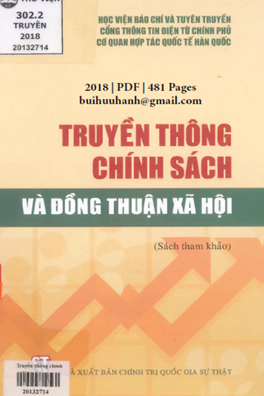 Truyền Thông Chính Sách Và Đồng Thuận Xã Hội (NXB Chính Trị 2018) - Vũ Thanh Vân, 481 Trang