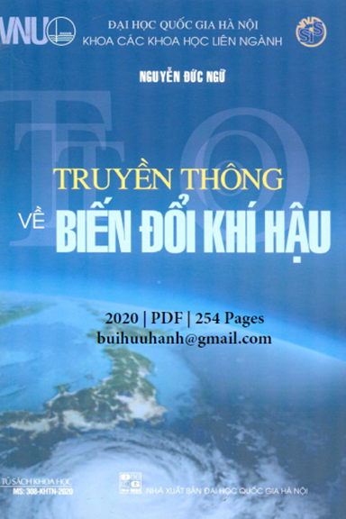 Truyền Thông Về Biến Đổi Khí Hậu (NXB Đại Học Quốc Gia 2020) - Nguyễn Đức Ngữ, 254 Trang