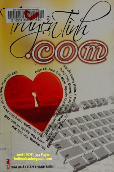 Truyện Tình .COM (NXB Thanh Niên 2008) - Hương Thị, 344 Trang