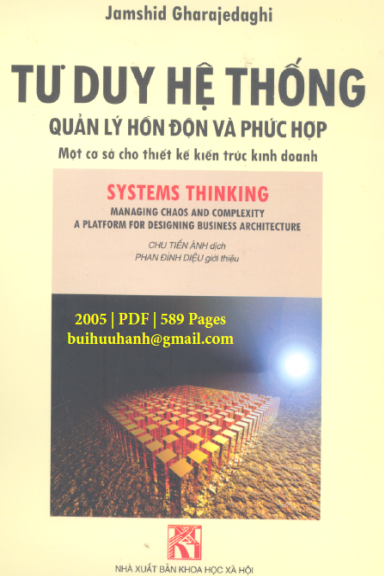 Tư Duy Hệ Thống-Quản Lý Hổn Độn Và Phức Hợp (NXB Khoa Học Xã Hội 2005) - Jamshid Gharajedaghi